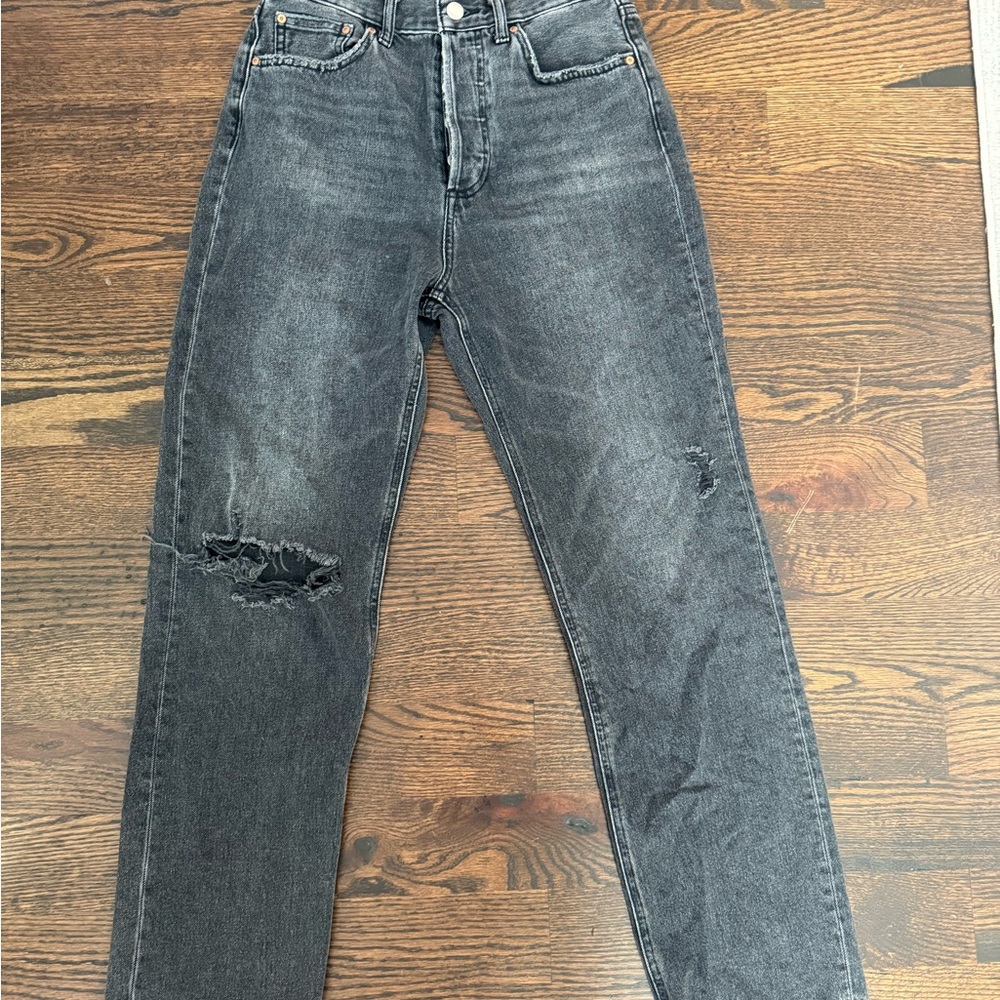Denim Forum The Joni High Rise Loose 30L